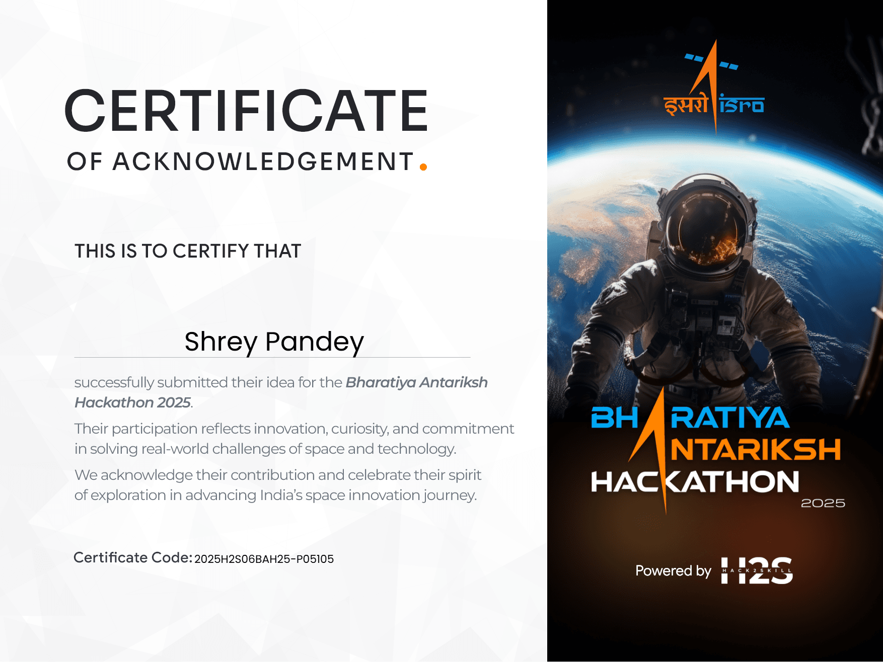 ISRO Hackathon